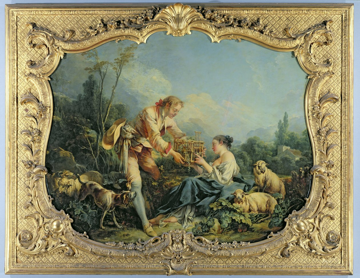 Den forpligtende hyrde af François Boucher