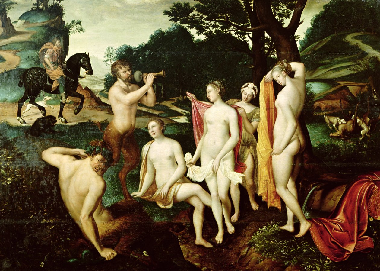 Diana i bad af François Clouet