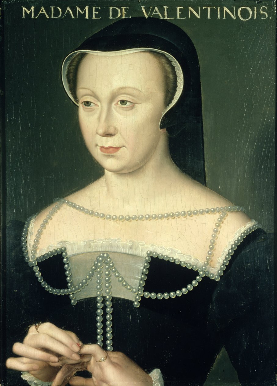 Madame de Valentinois af François Clouet