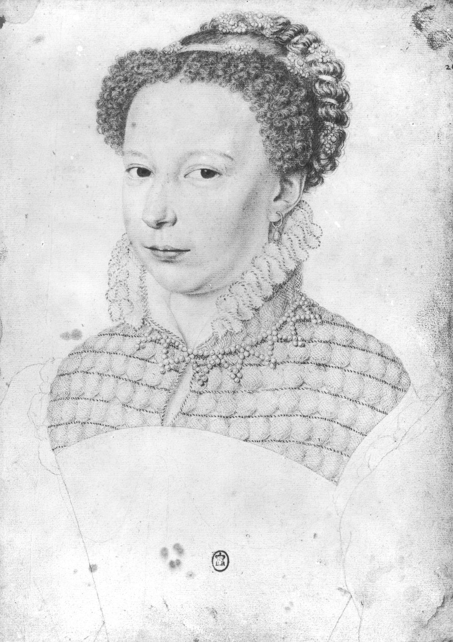 Marguerite af Valois (1553-1615) 1568 af François Clouet