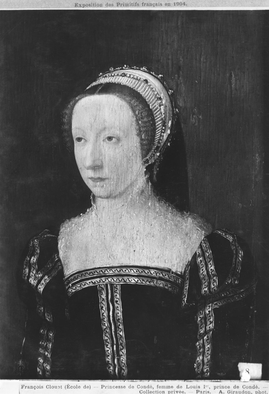 Portræt formodes at være Francoise d