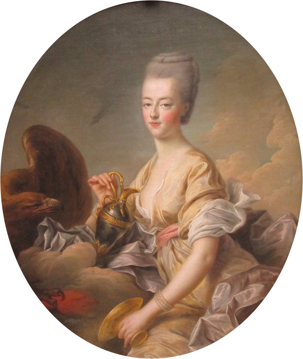 Madame la Dauphine Marie-Antoinette, i Hebe af Francois Hubert Drouais