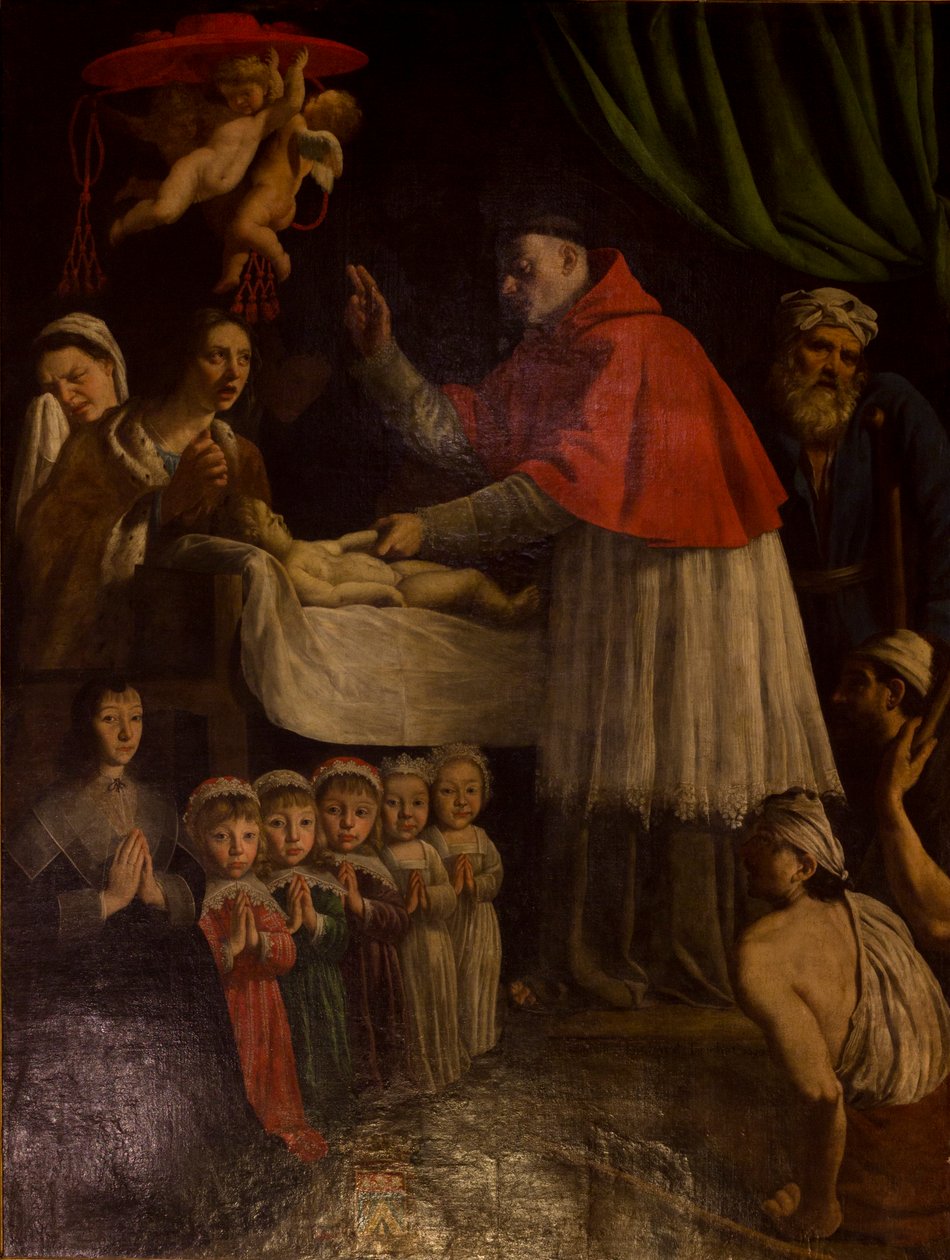 Miraklet i Saint Bonaventure af François Lombard