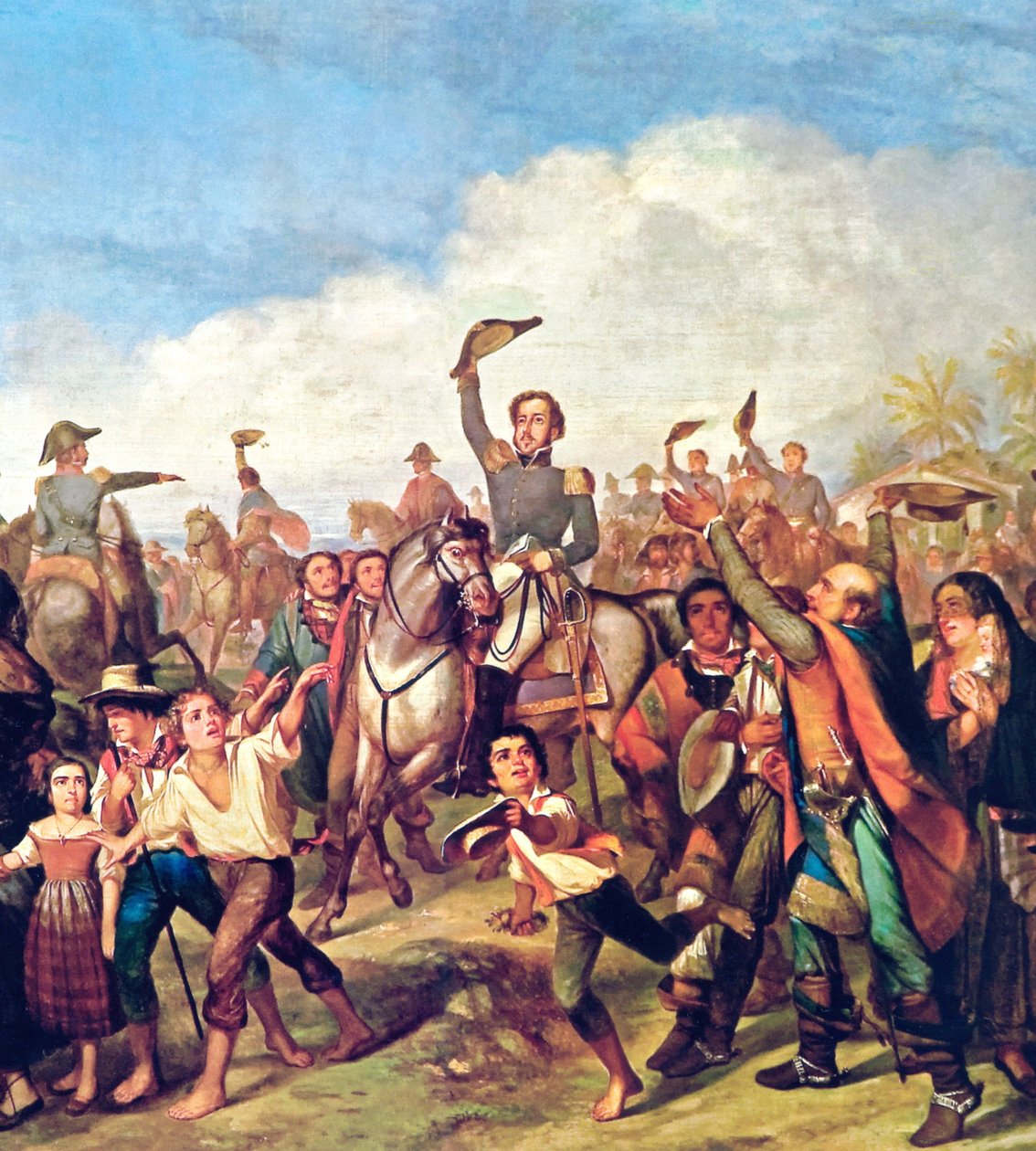 Uafhængighedserklæringen af Francois Rene Moreau