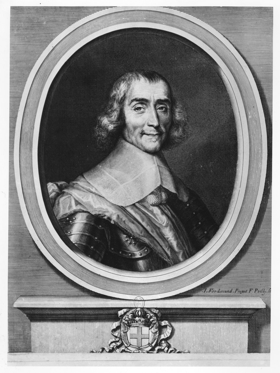 Abraham de Fabert, marskal af Frankrig af François de Poilly