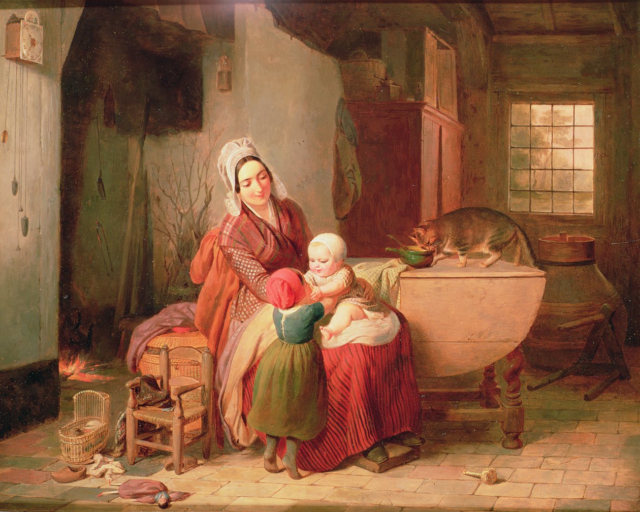 Den glade mor af François Antoine de Bruycker