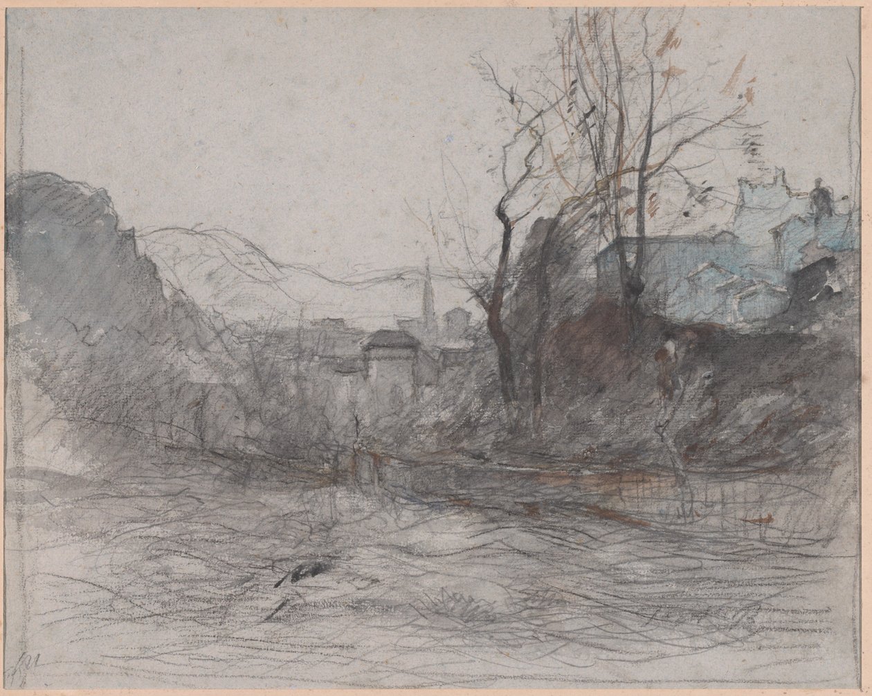 Nærmer sig Morestal af François Auguste Ravier
