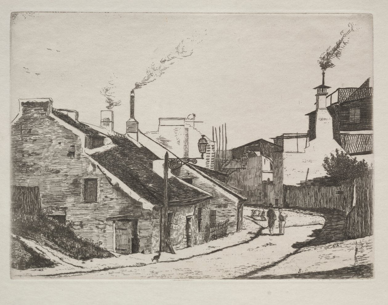 Country Street i Alouette af François Bonvin