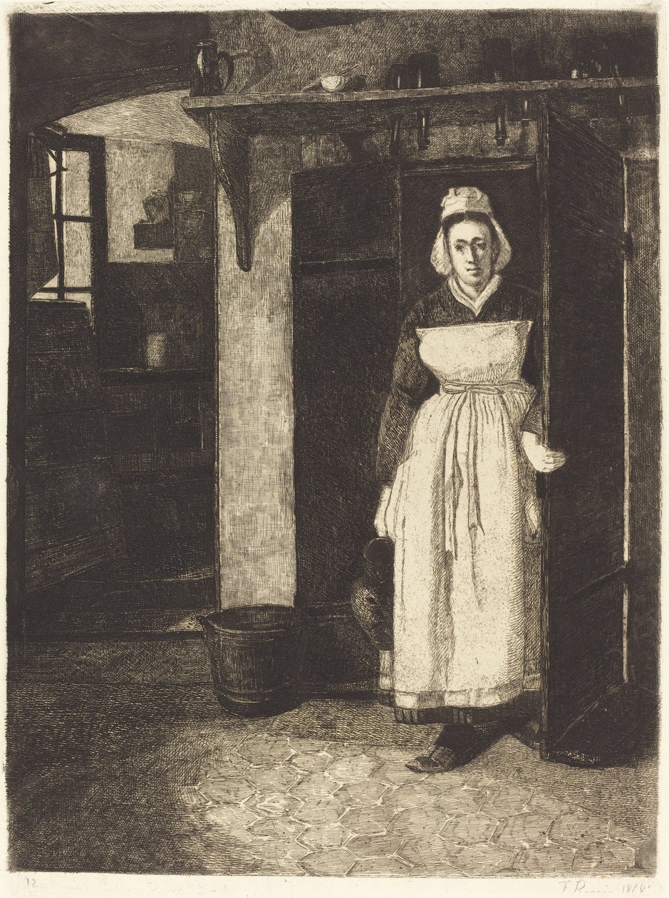 Kælderdøren (La Sortie de Cave) af François Bonvin