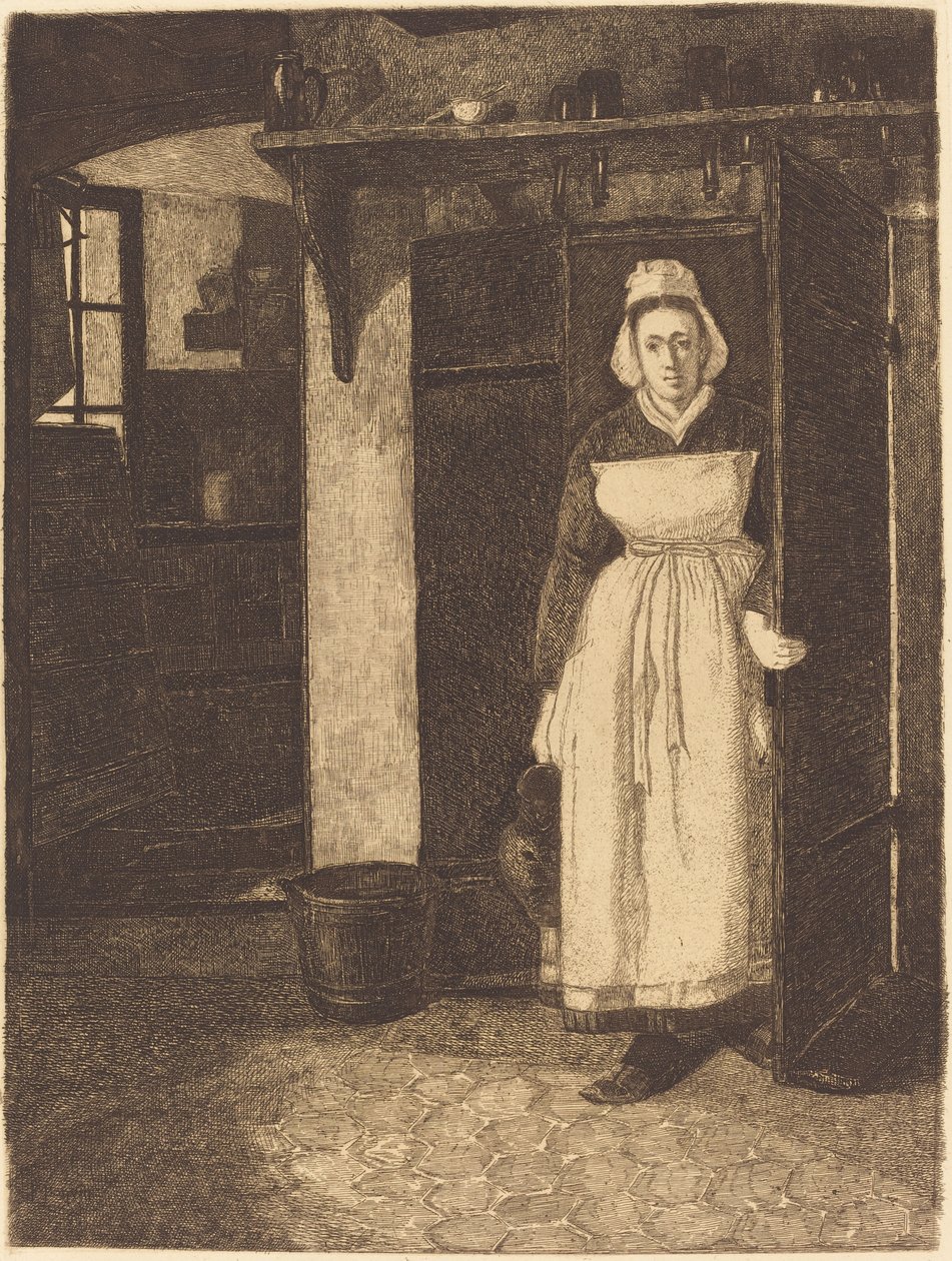 Kælderdøren (La Sortie de Cave) af François Bonvin