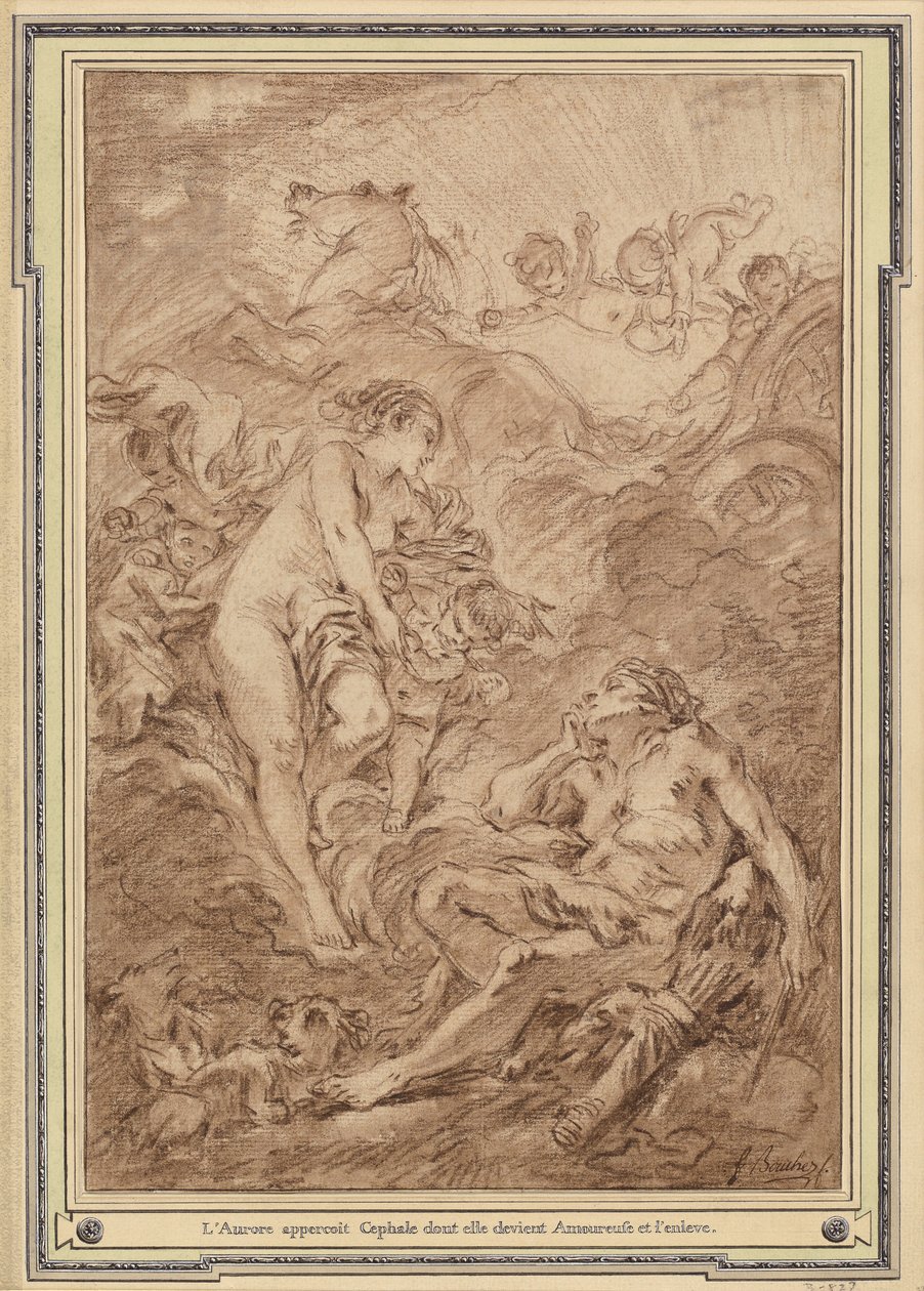 Aurora og Cephalus af François Boucher
