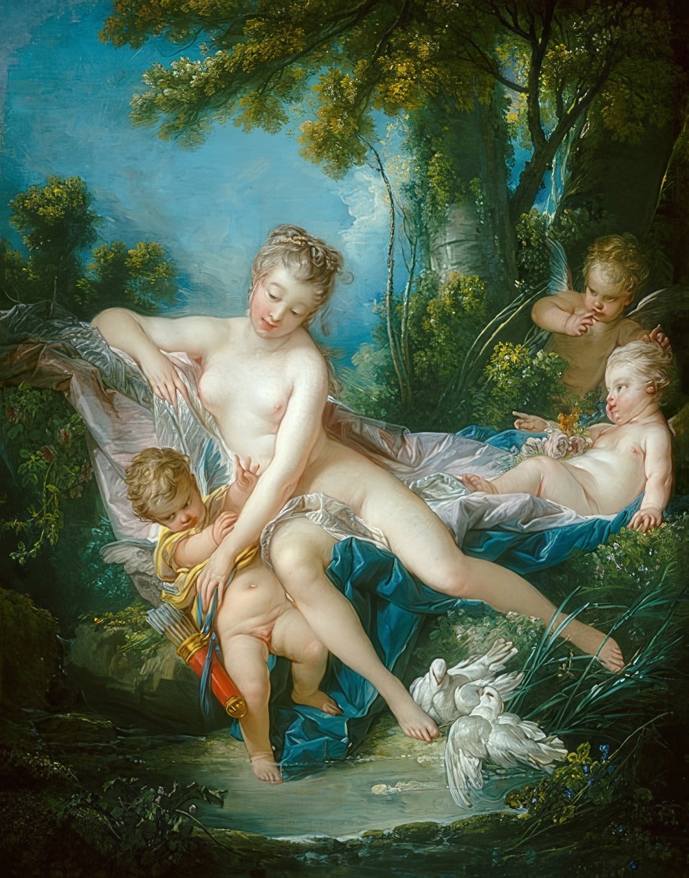Venus bad. 1751 af François Boucher