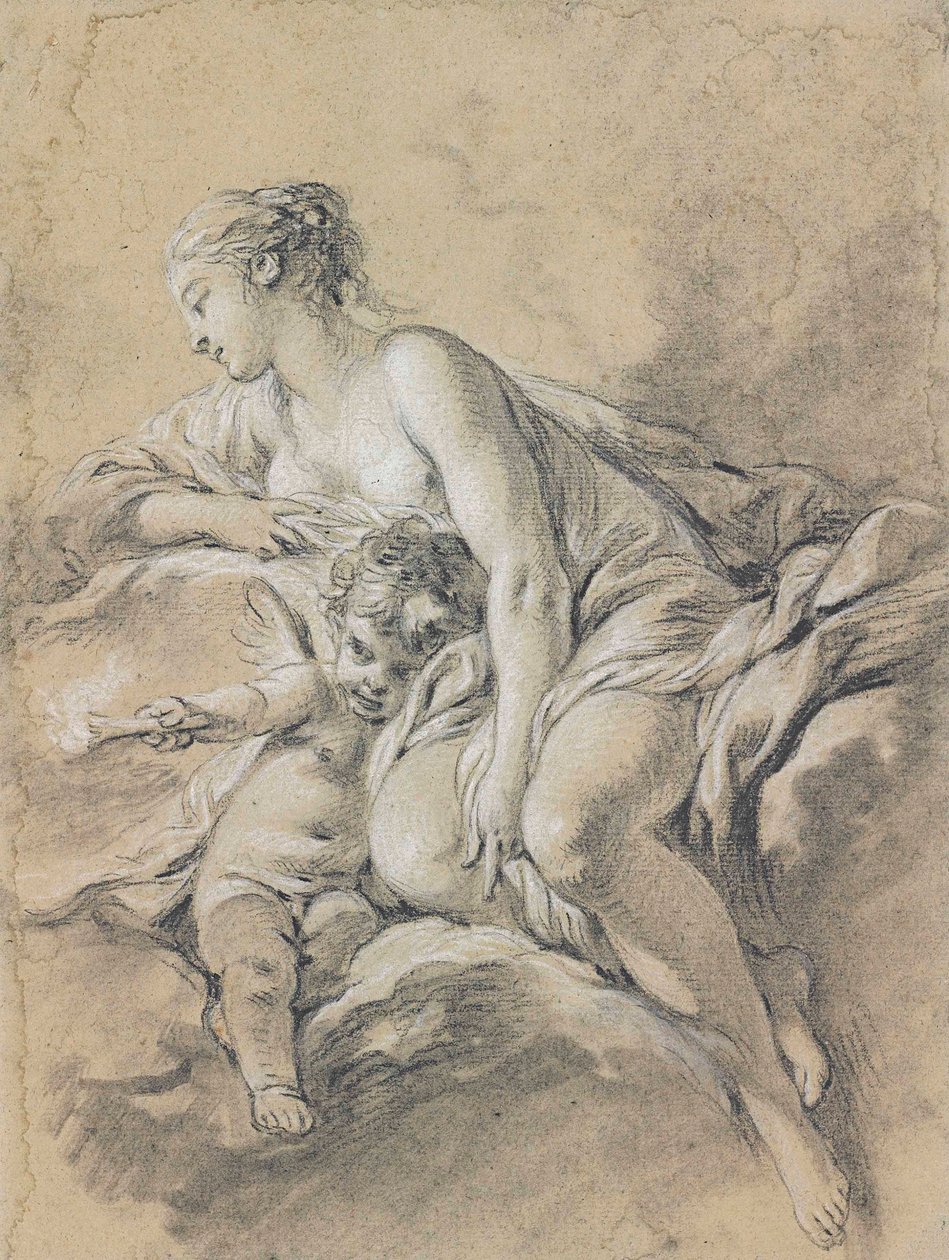 Boucher - Aurora og Cephalus af François Boucher