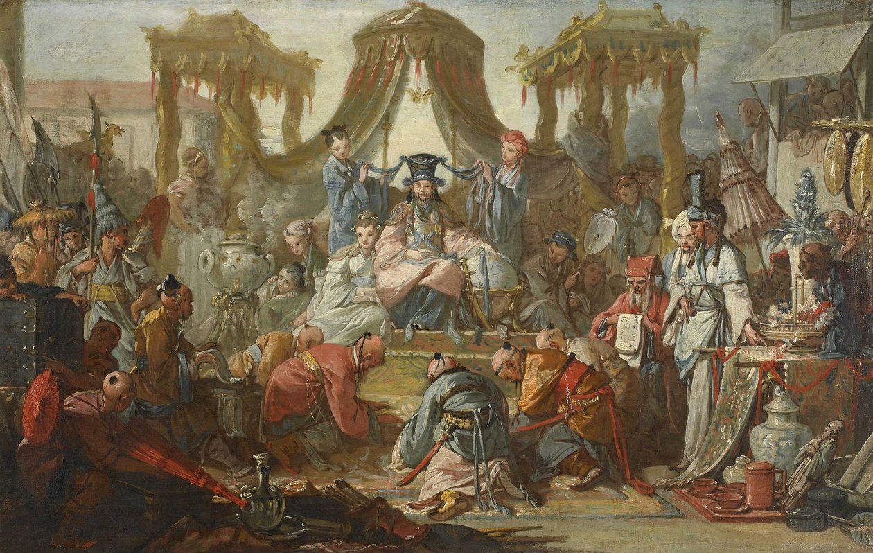 Boucher - Den kinesiske kejsers audiens, 1742 ca. af François Boucher