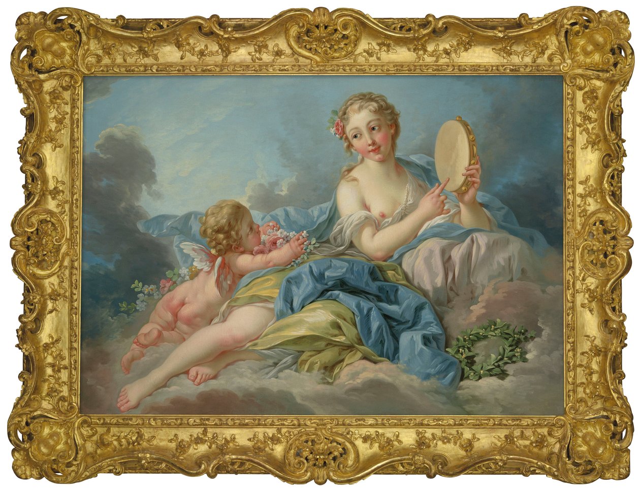 Boucher og atelier - Museen Erato af François Boucher