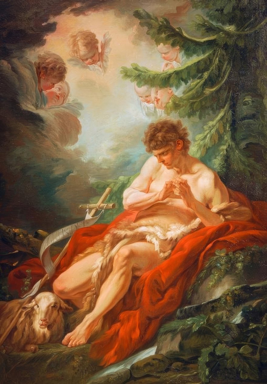 St. Johannes Døberen af François Boucher