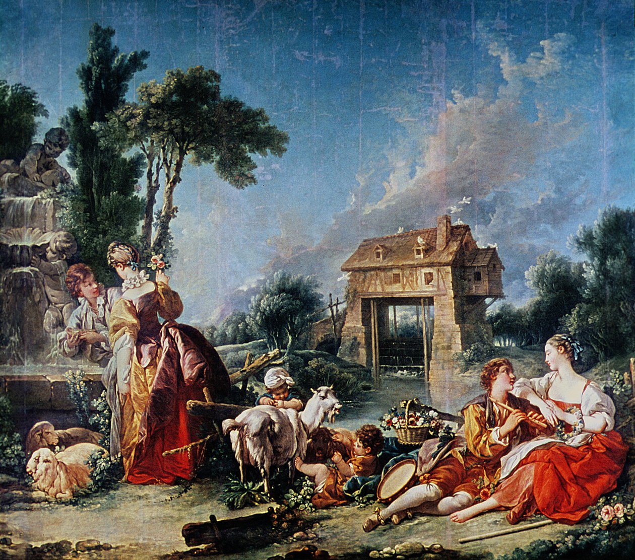Kærlighedens springvand, 1748 af François Boucher