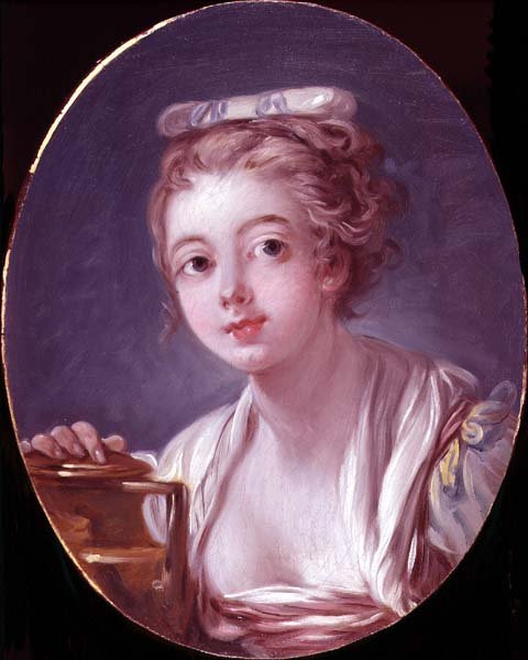 Hovedet af en pige, eller Mælkepigen af François Boucher