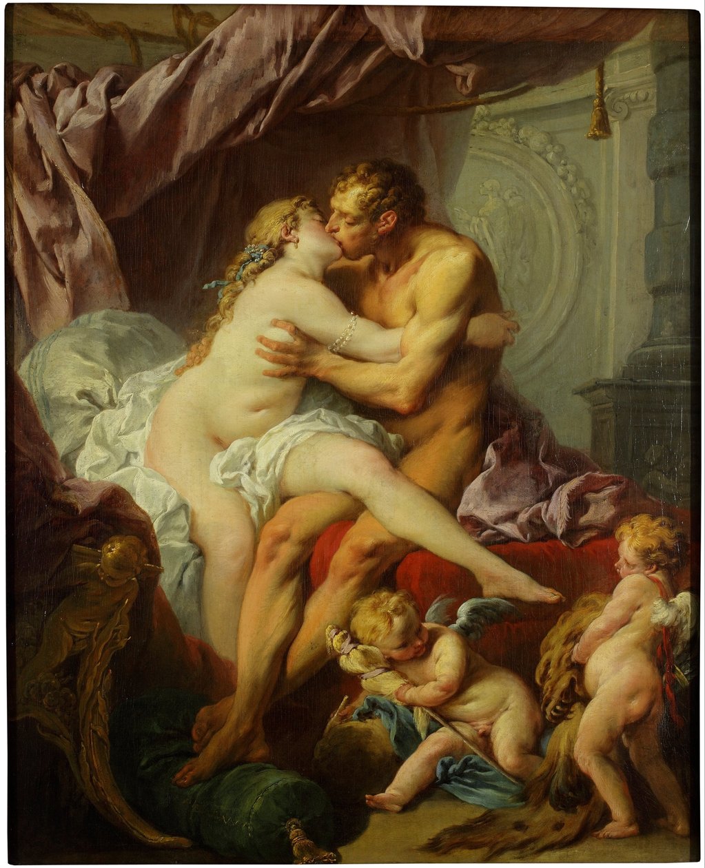 Herkules og Omphale af François Boucher