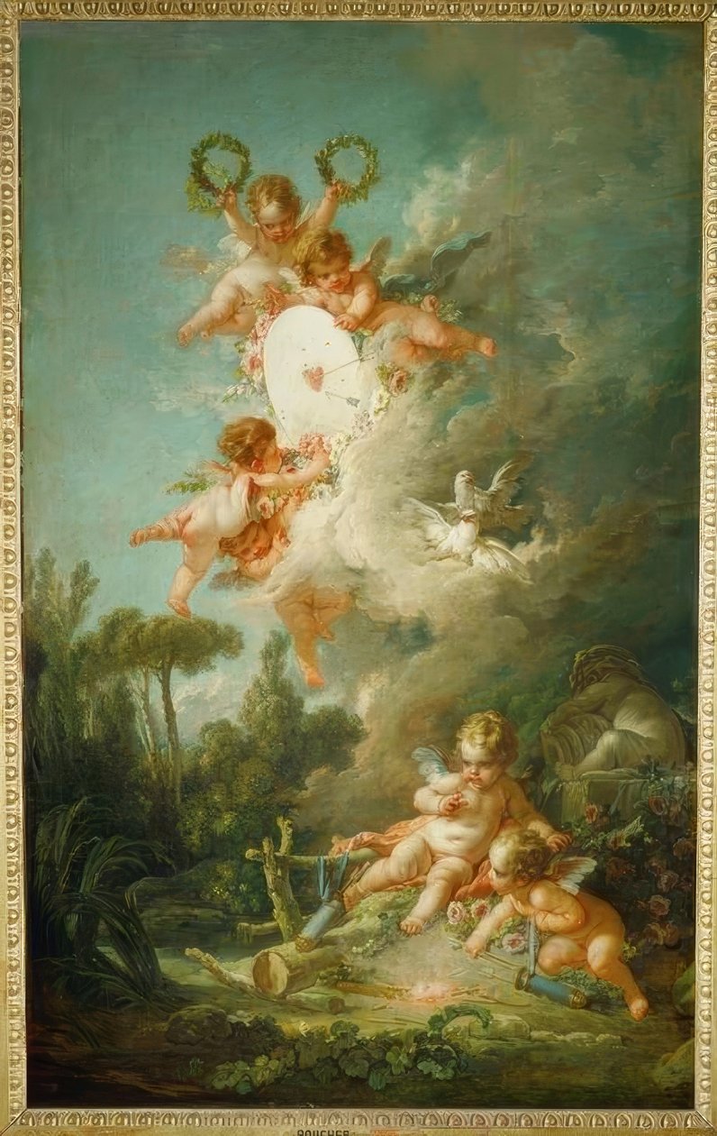 Kærlighedens mål af François Boucher