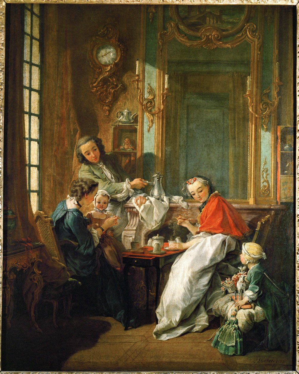 Le dejeuner - frokosten ... af François Boucher