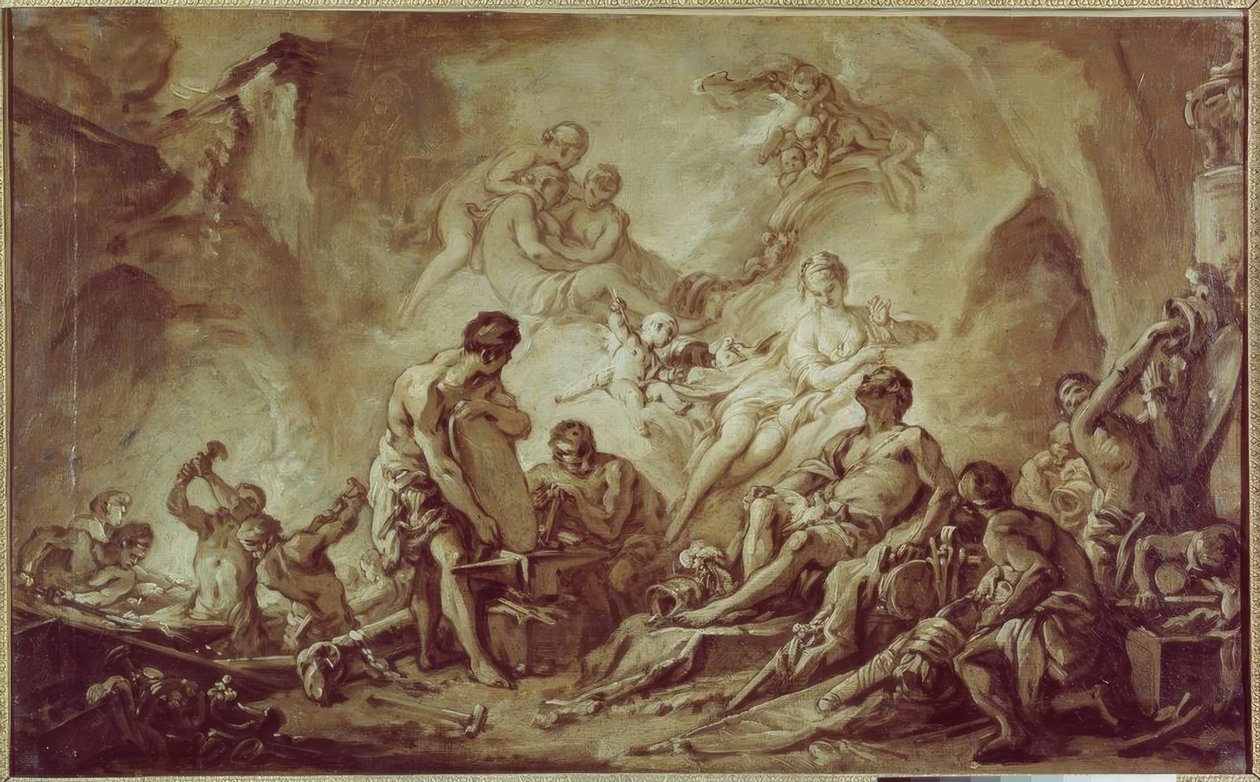 Vulcans smedjer af François Boucher