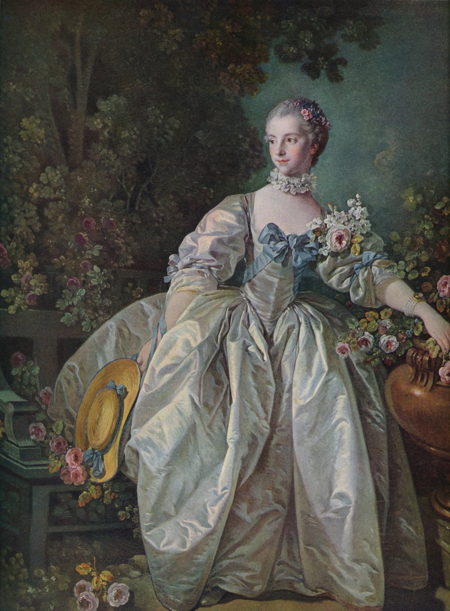 Madame Bergeret, 1766 af François Boucher