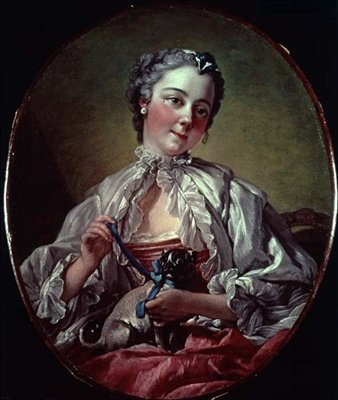 Madame Boucher, ca. 1743 (olie på lærred) af François Boucher