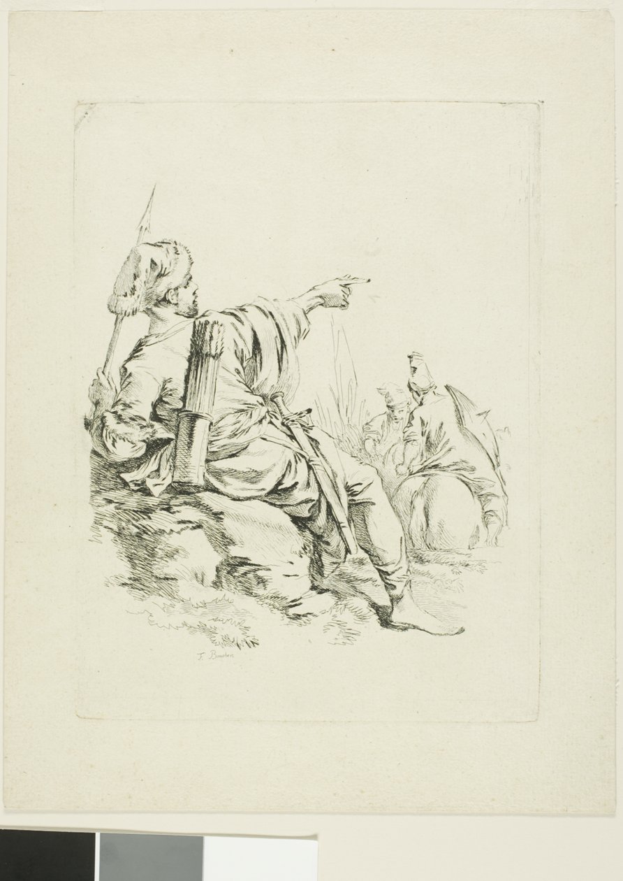 Orientalsk kriger af François Boucher