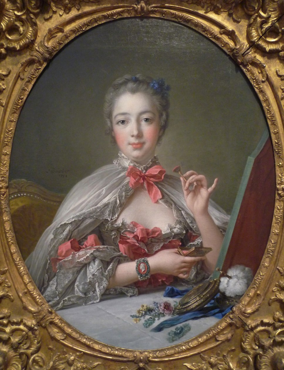 Portræt af Marquise de Pompadour 1721-1764, 1750 af François Boucher