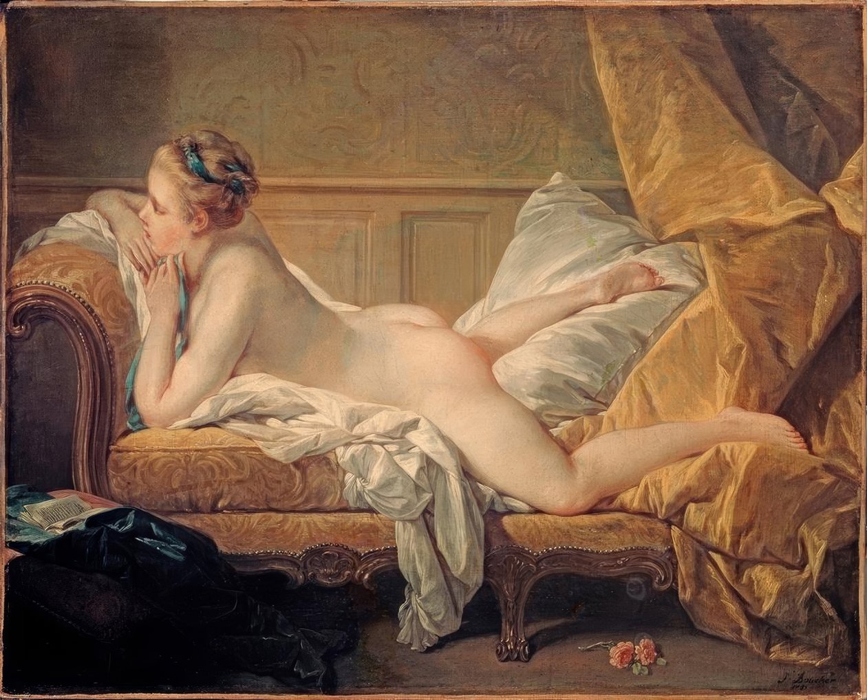 Hvilepige af François Boucher