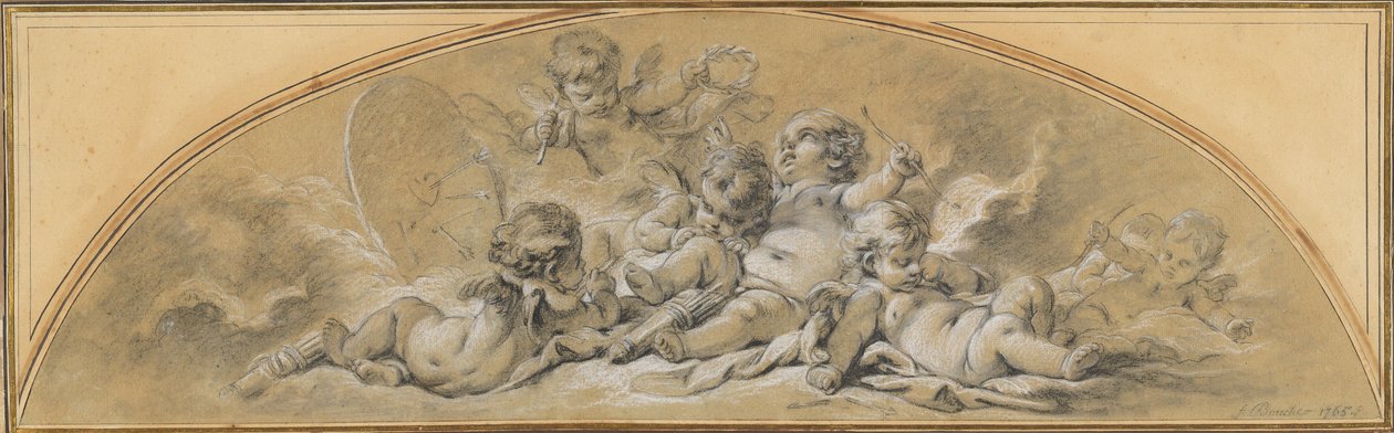 Bueskydningskonkurrencen af François Boucher