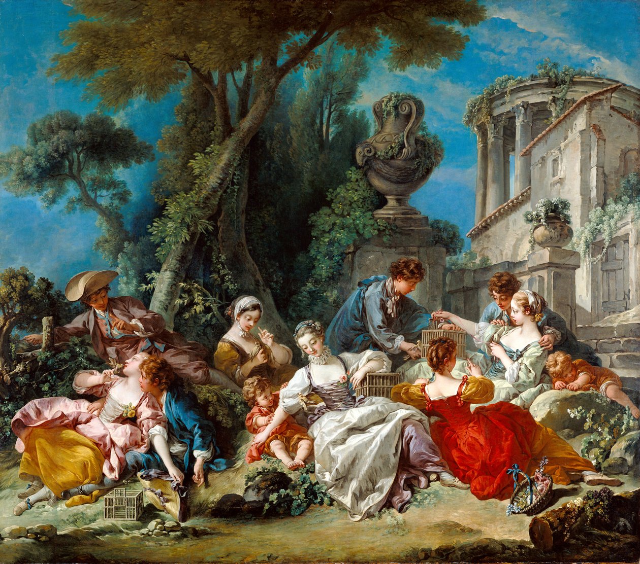 Fuglefangerne af François Boucher