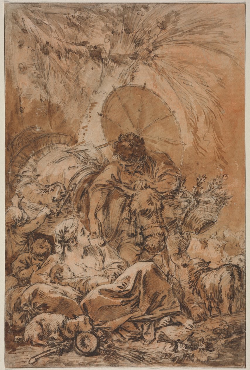 Jakobs afgang af François Boucher