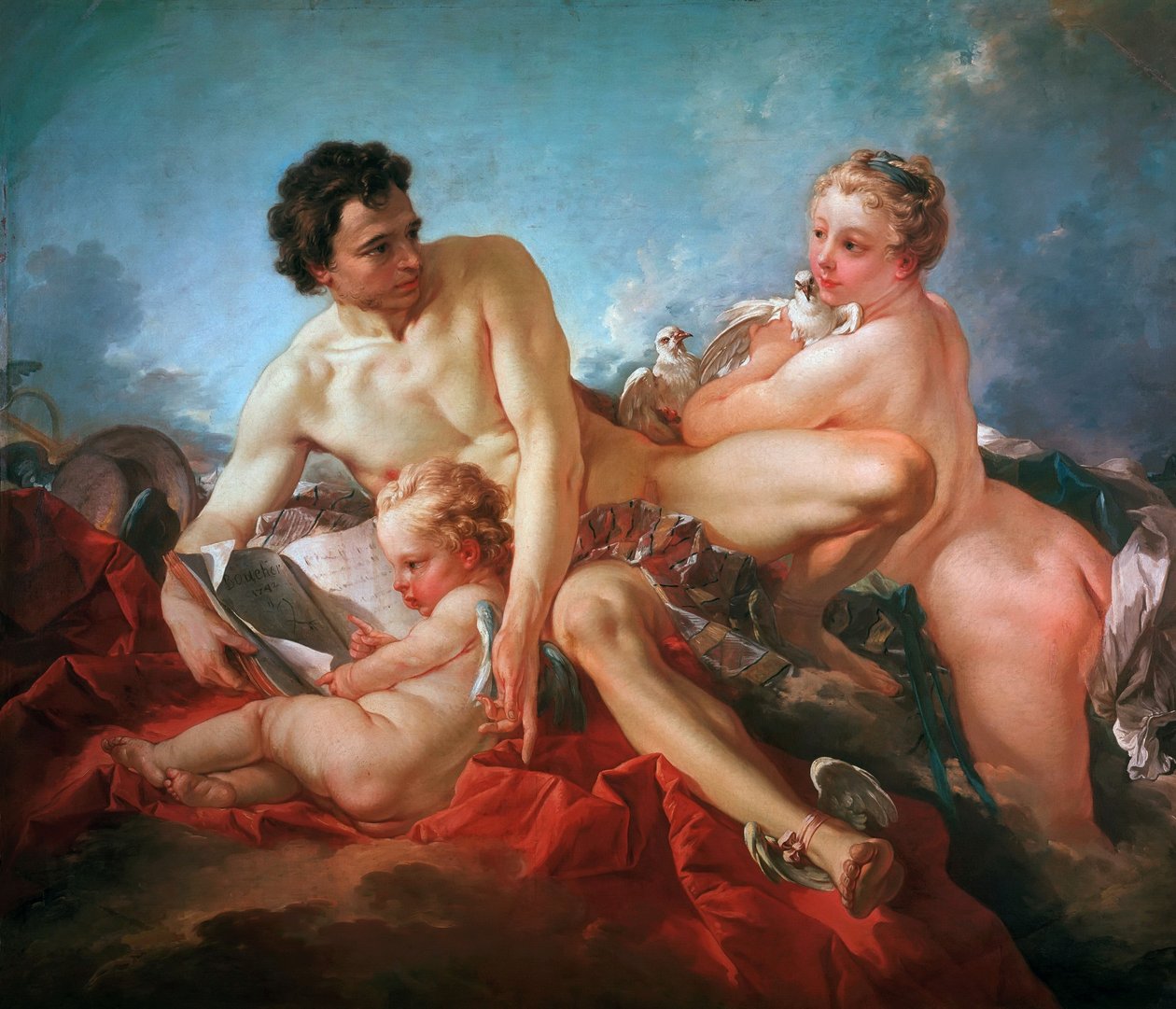 Amors uddannelse af François Boucher