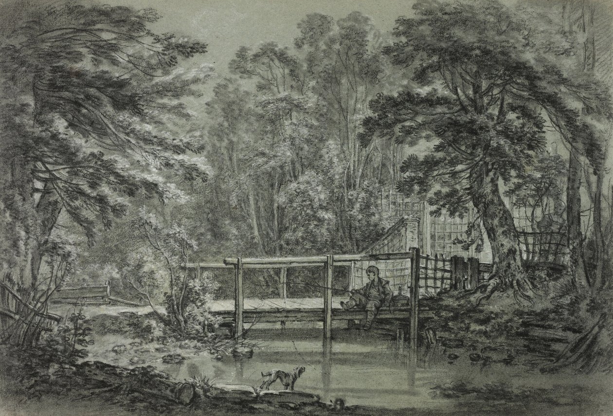 Fisherboy af François Boucher