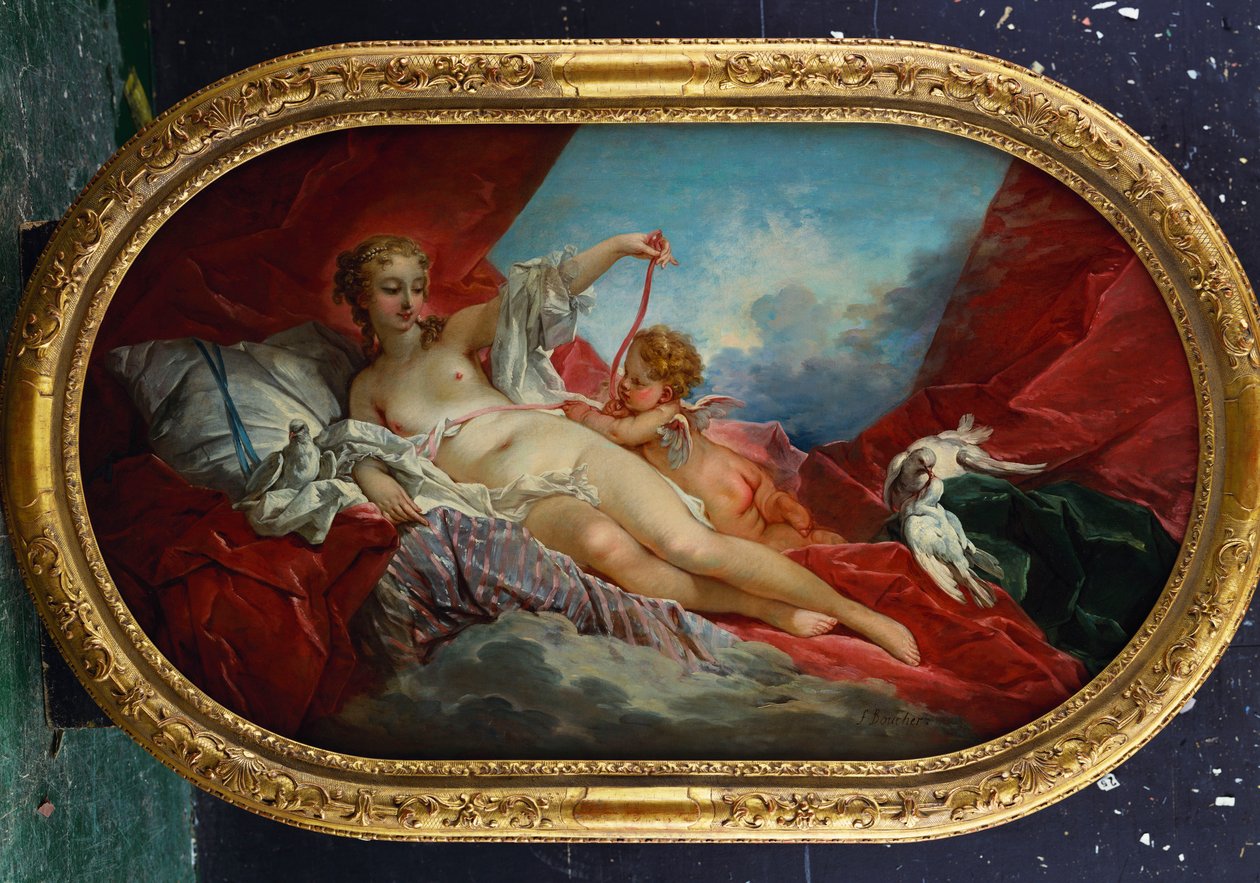 Venus og Amor af François Boucher