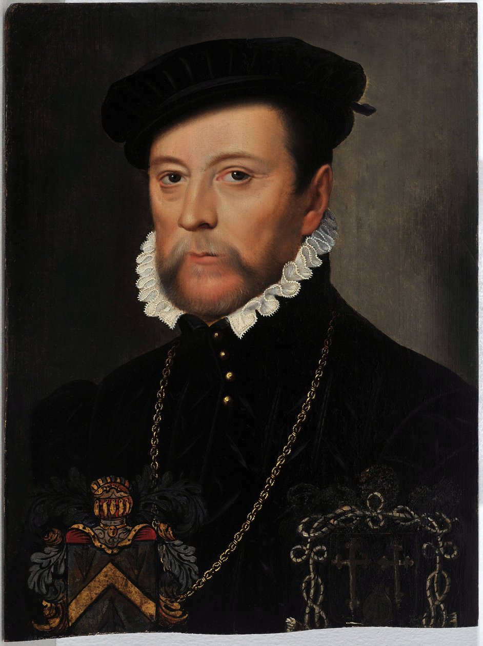 Francois Scepeaux, seigneur af Vieilleville (Gamle By eller Old Town af François Clouet