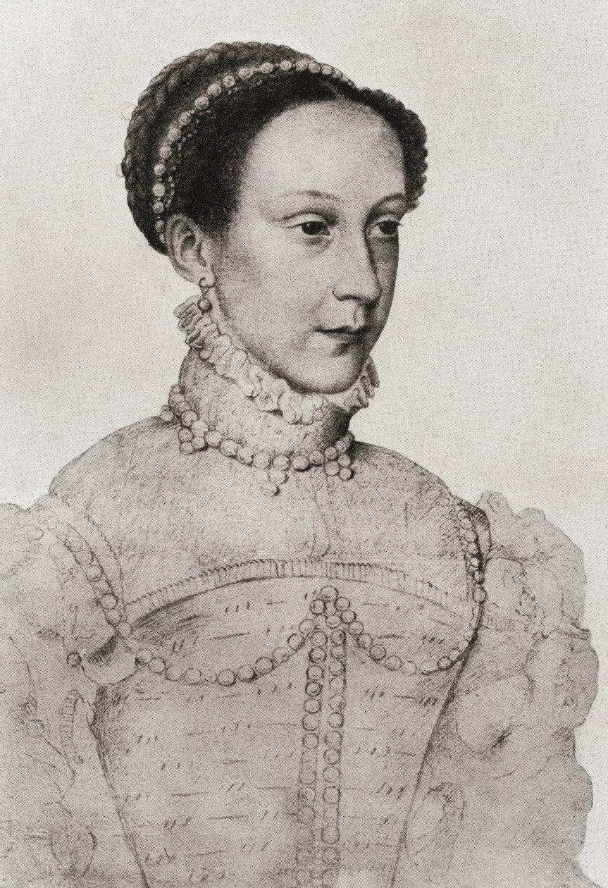 Mary, dronning af skotter af François Clouet