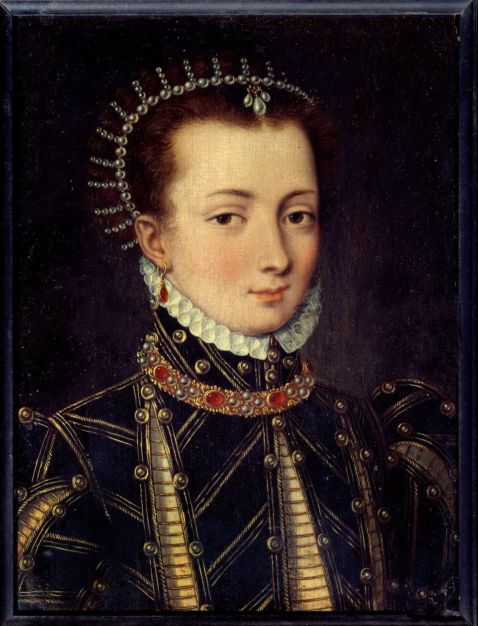 Portrait of Anne de Boleyndani af François Clouet