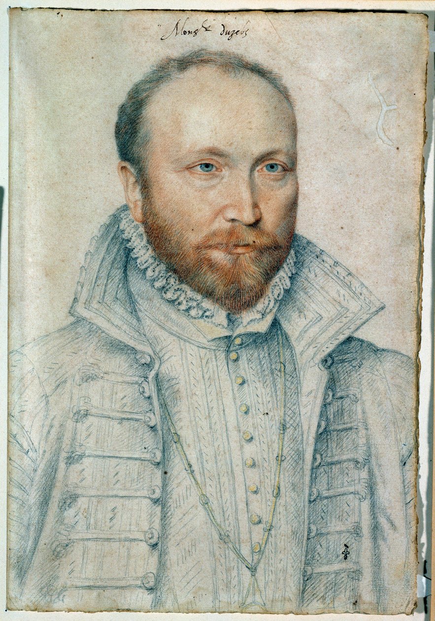 Portræt af Antoine de Crussol, første hertug af Uzes af François Clouet
