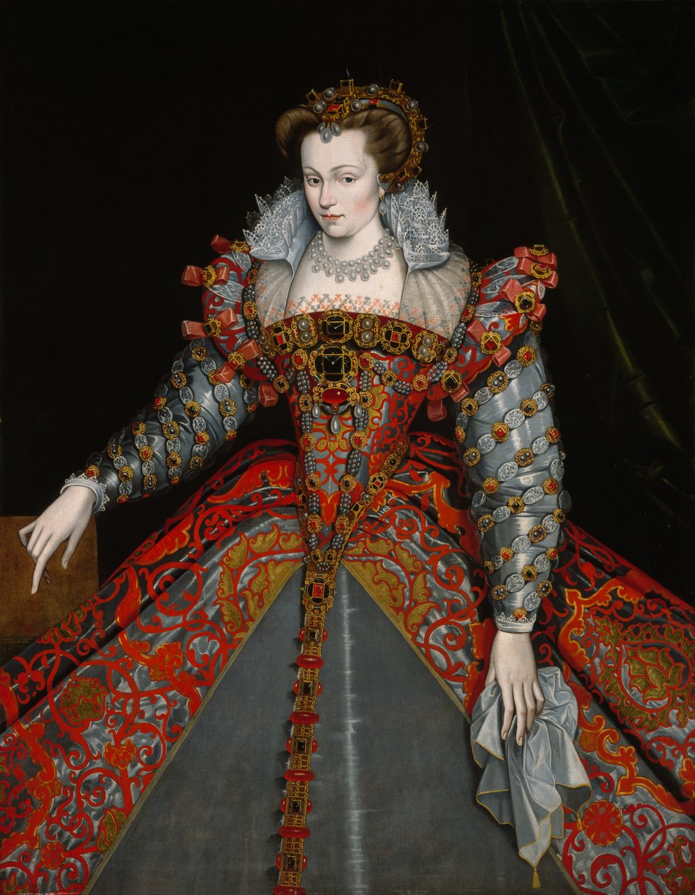 Portræt af Louise af Lorraine af François Clouet