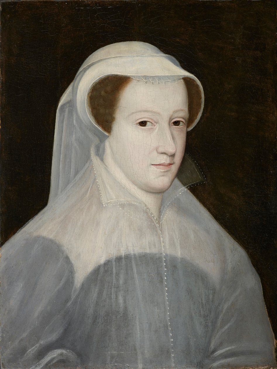 Portræt af Mary, Queen of Scots 1542-1587, ca. 1560. af François Clouet