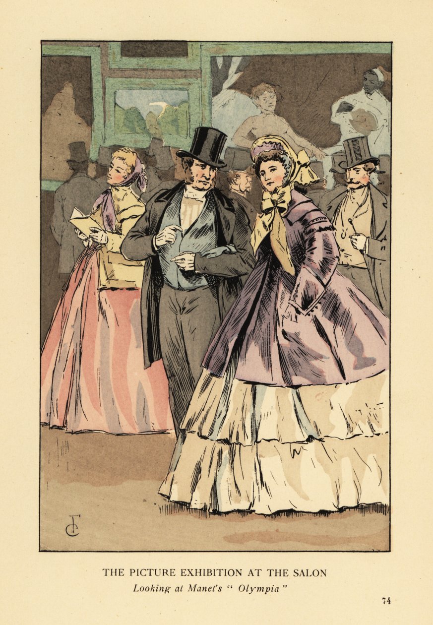 Kuvanäyttely Pariisin Salonissa af François Courboin