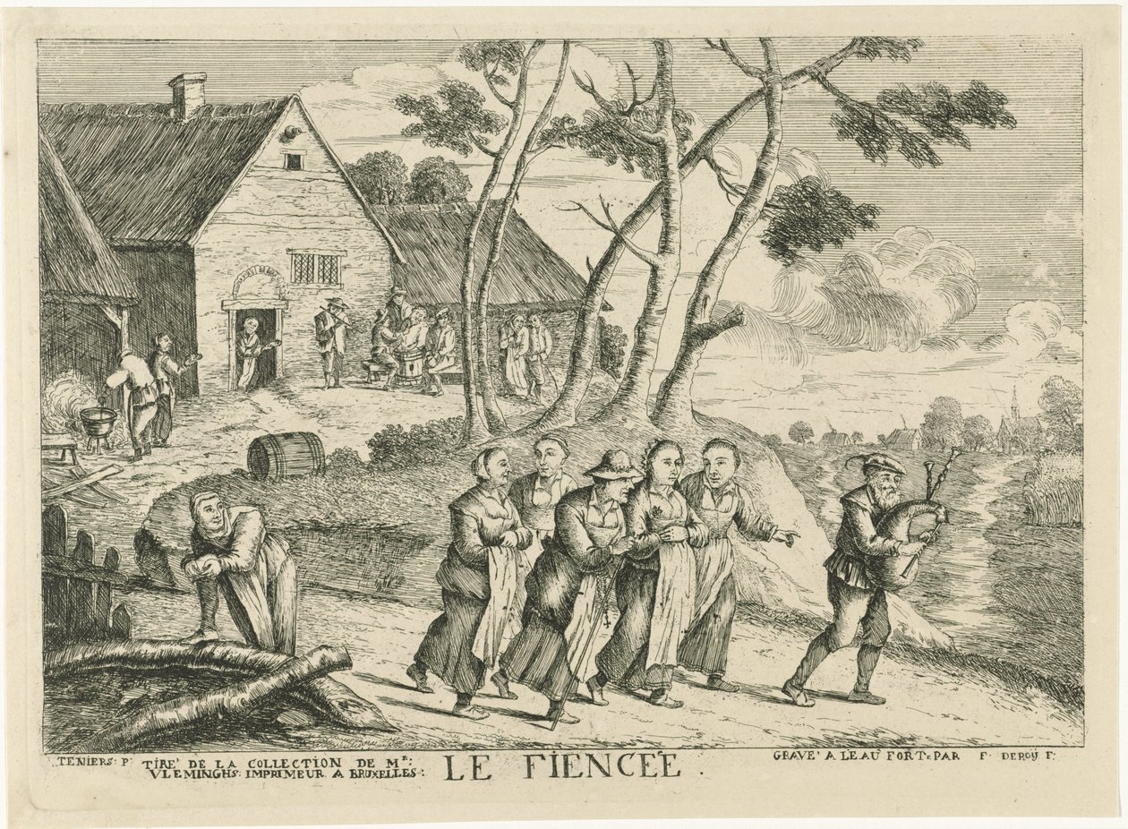 bruid The Bride (titel på objekt) af François Deroy