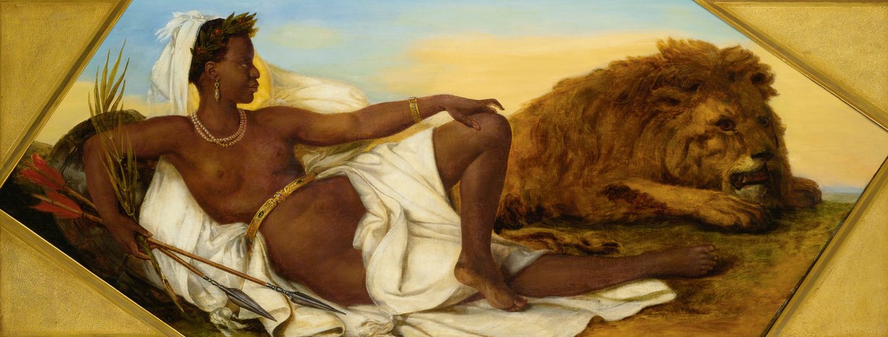 François Dubois Allegorier over kontinenterne Afrika af Francois Dubois