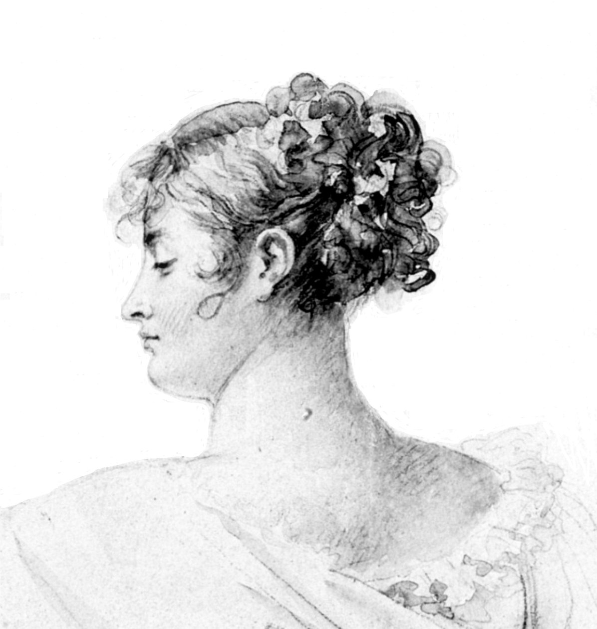 Juliette Récamier (1777-1849) (B) af François Gérard