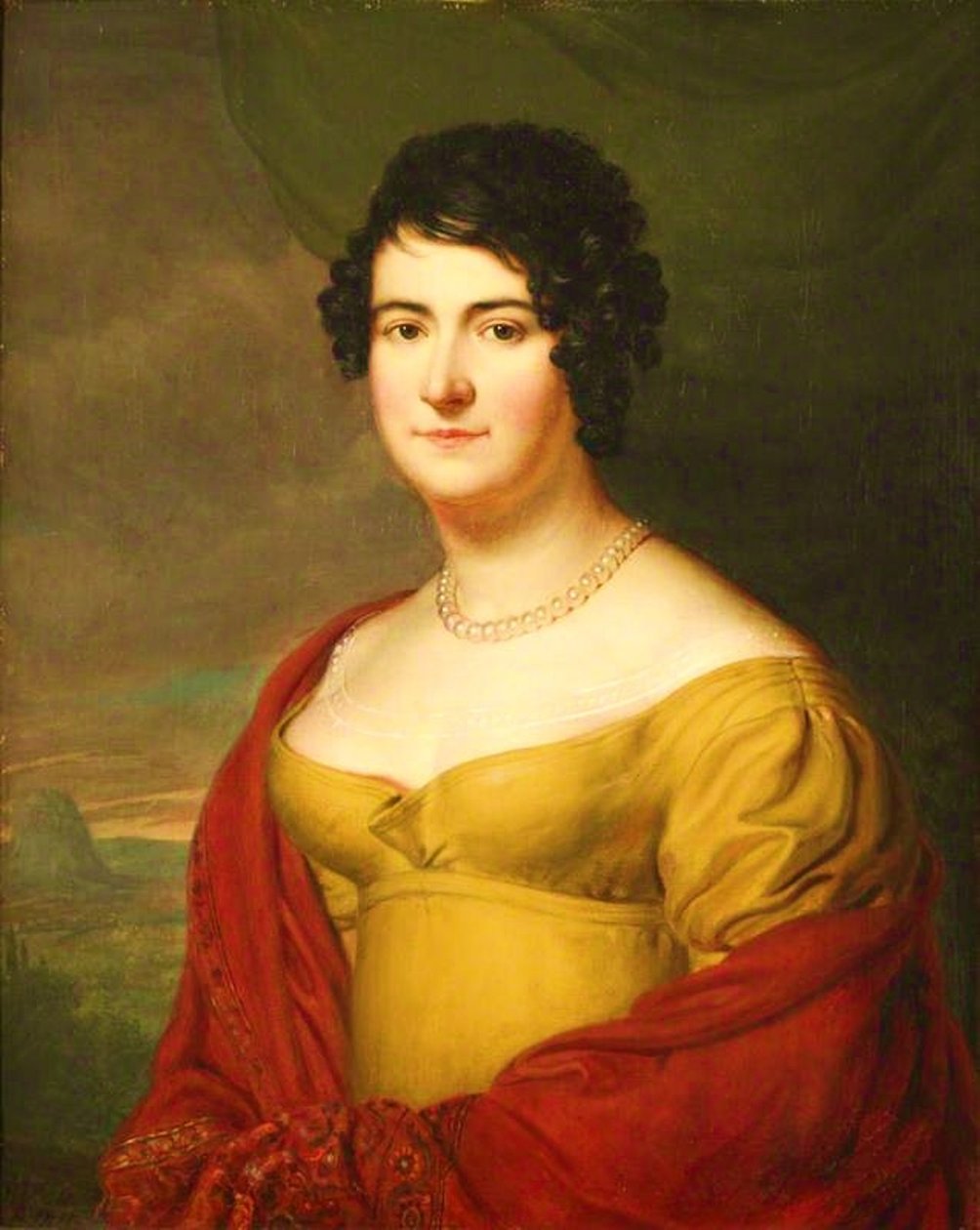 Portræt af Henriette Rose Peronne de Sercey af François Gérard