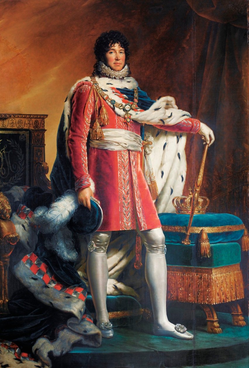 Portræt af Joachim Murat, konge af Napoli og De to Sicilier, af François Gérard. af François Gérard