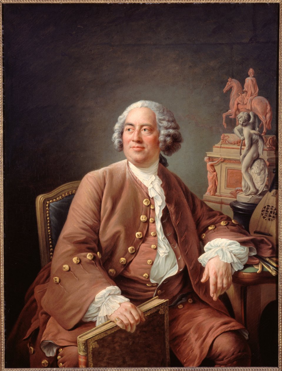 Edmé Bouchardon (1698-1762) af Francois Hubert Drouais